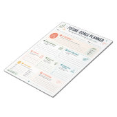 Bloc-note Planificateur d'objectifs futurs (Incliné)