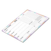 Bloc-note Planificateur hebdomadaire 2024 (Incliné)