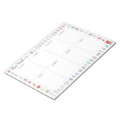 Bloc-note Planificateur hebdomadaire de 2e année du PCSRA -  (Incliné)