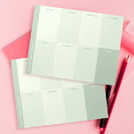 Bloc-note Planificateur hebdomadaire de l'école verte<br><div class="desc">L'ajout ultime à votre collection de jolies fournitures scolaires. Parfait pour organiser votre semaine, ce bloc-notes est un retour à l'équipement scolaire essentiel et l'une des écoles doit avoir pour chaque élève. Idéal pour les fournitures scolaires, les fournitures scolaires, les fournitures scolaires et les fournitures scolaires, il combine fonctionnalité et...</div>