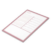 Bloc-note Planificateur hebdomadaire pour l'atteinte des obj (Incliné)