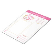 Bloc-note Planificateur quotidien Citation quotidienne Objec (Incliné)