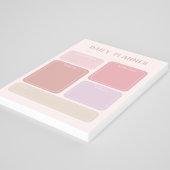 Bloc-note Planificateur quotidien couleur neutre