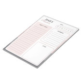 Bloc-note Planificateur quotidien Dusk Stripes (Incliné)