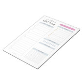 Bloc-note Planificateur quotidien moderne (Incliné)