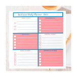 Bloc-note Planneur quotidien Simple Moderne Professionnel<br><div class="desc">Cela semble être un simple planificateur quotidien, mais il est beaucoup plus puissant. Il est assez concis pour pouvoir terminer la nuit avant ou la première chose du matin. Et il vous aidera à vous concentrer sur ce qui est vraiment important pour accomplir cette journée, à commencer par identifier vos...</div>