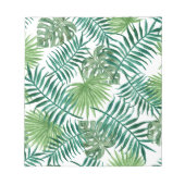 Bloc-note Plant Tropical Botanical Palm Leaf (Devant)