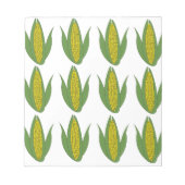 Bloc-note Plante de maïs Motif de légumes (Devant)