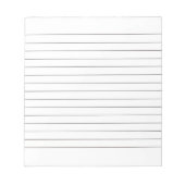 Bloc-note Plaque de mémo avec lignes Business Linked Noir Cl (Devant)