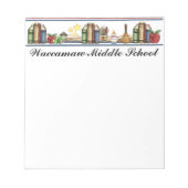 Bloc-note Plaque de notes scolaires - SRF (Devant)