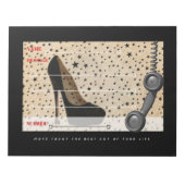 Bloc-note Plaques de mémo de message de contact téléphonique (Devant)