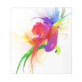 Bloc-note Plaques de peinture Abstraites Rainbow Lorikeet (Devant)