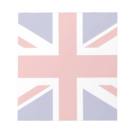 Bloc-note Plaquettes de drapeau britannique | Conception Uni (Devant)