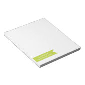 Bloc-note Plaquettes de notes personnalisées Une note de...  (Incliné)