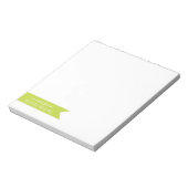 Bloc-note Plaquettes de notes personnalisées Une note de...  (Tourné)