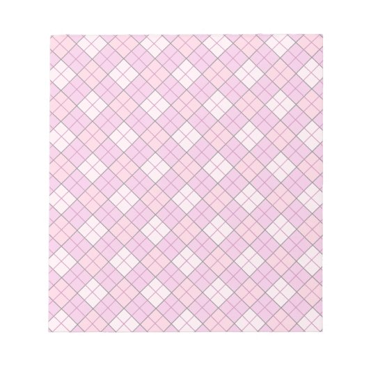 Bloc-note Plat rose (Devant)
