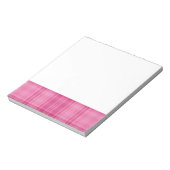 Bloc-note Plat rose (Tourné)