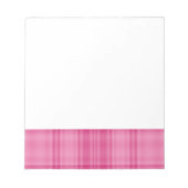 Bloc-note Plat rose (Devant)