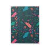 Bloc-note Playful Capybara in the Forest – Tropical Seamless (Tourné)