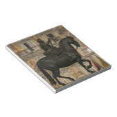 Bloc-note Plaza Mayor avec la statue de Filipe III, Madrid, (Incliné)