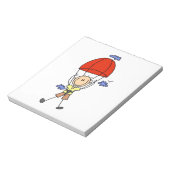 Bloc-note Plongeon en Sky Figure Bâton (Tourné)