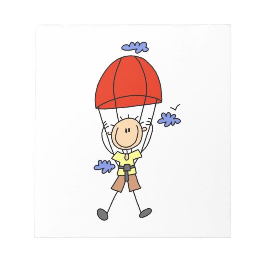 Bloc-note Plongeon en Sky Figure Bâton (Devant)