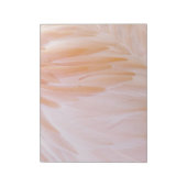 Bloc-note Plumes de Flamant rose dans les tons roses (Tourné)