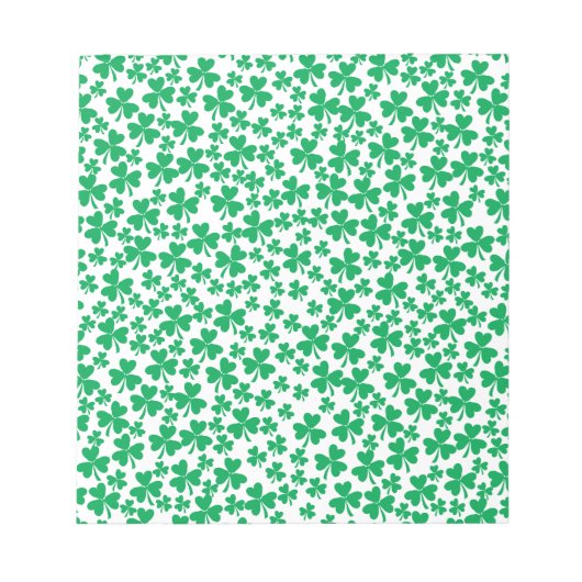 Bloc-note Plusieurs Shamrocks (Devant)