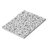 Bloc-note Poches de chien noir et blanc Poka Dot (Tourné)