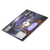 Bloc-note Pochettes de sacs de chips Halloween Faveurs de fê (Incliné)