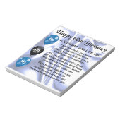 Bloc-note Poème du mari - 60e anniversaire (Tourné)