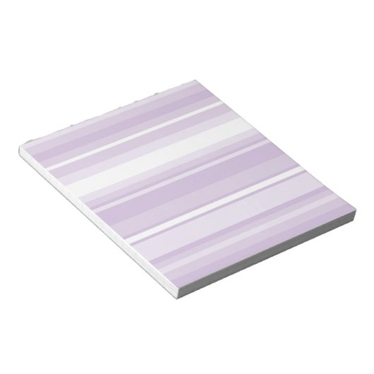 Bloc-note Poignée rayures violettes (Incliné)