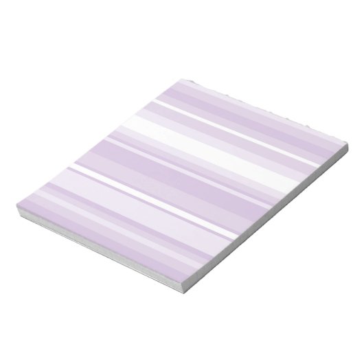 Bloc-note Poignée rayures violettes (Tourné)