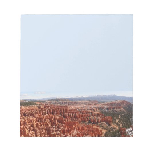 Bloc-note Point d'inspiration à Bryce Canyon I (Devant)
