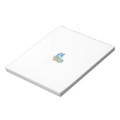 Bloc-note Point, Sherpa Blue, Design de sable doré (Tourné)