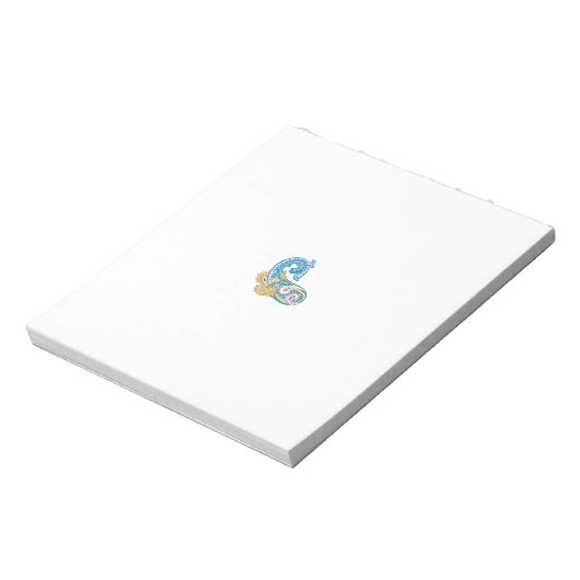 Bloc-note Point, Sherpa Blue, Design de sable doré (Tourné)