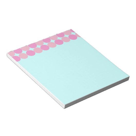 Bloc-note Pointe rose Note Pad (Incliné)