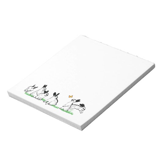 BLOC-NOTE POINTS ANGLAIS EN GRAS (Tourné)