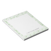 Bloc-note Points Confetti de menthe (Incliné)