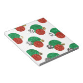 Bloc-note points de noël séquentiel (Incliné)