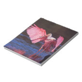 Bloc-note Pois de rose (Ajaia ajaja) avec Cormorant (Tourné)