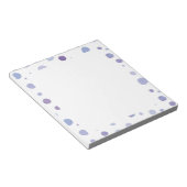 Bloc-note pois peints à la main (Incliné)