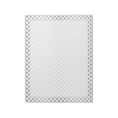 Bloc-note Pois Silver Gradient par Shirley Taylor (Tourné)