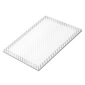 Bloc-note Pois Silver Gradient par Shirley Taylor (Incliné)