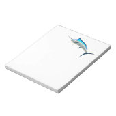 Bloc-note Poisson Blue Marlin (Tourné)