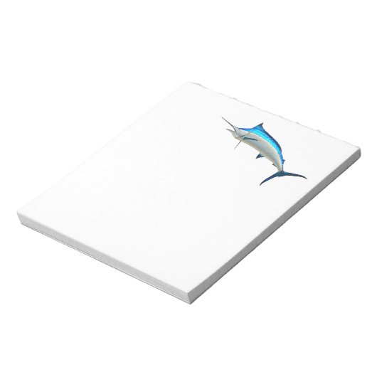 Bloc-note Poisson Blue Marlin (Tourné)