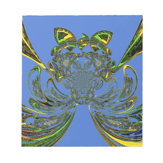 Bloc-note Poisson de plumes (Devant)