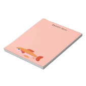 Bloc-note Poisson Sardine Côtière Chic Tendance Mignon (Tourné)
