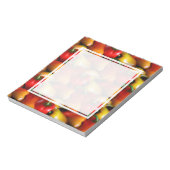 Bloc-note Poivrons rouges et jaunes (Tourné)