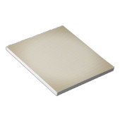 Bloc-note Polka Blanc Beige Point Simple Rétro (Incliné)